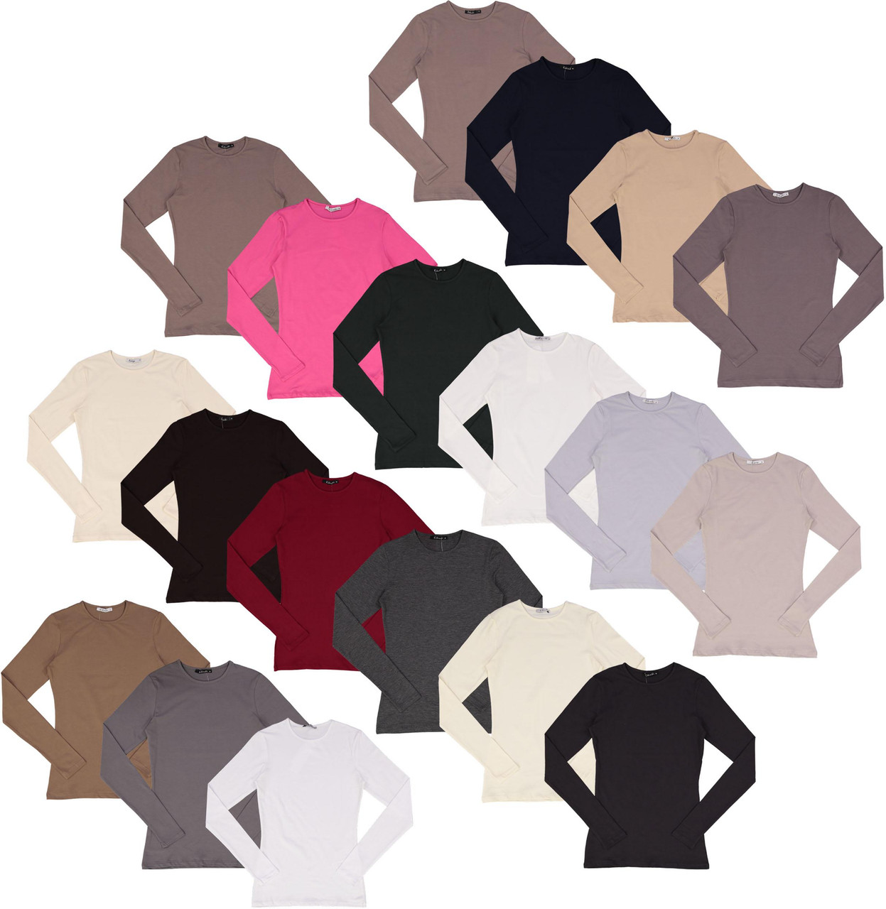 Kiki Riki Adult Long Sleeve Cotton Shell - Double Header USA