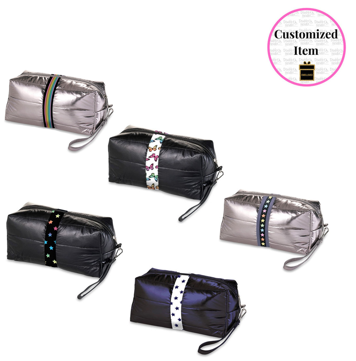 Top Trenz Puffer Cosmetic Bag - Thumbnail 5