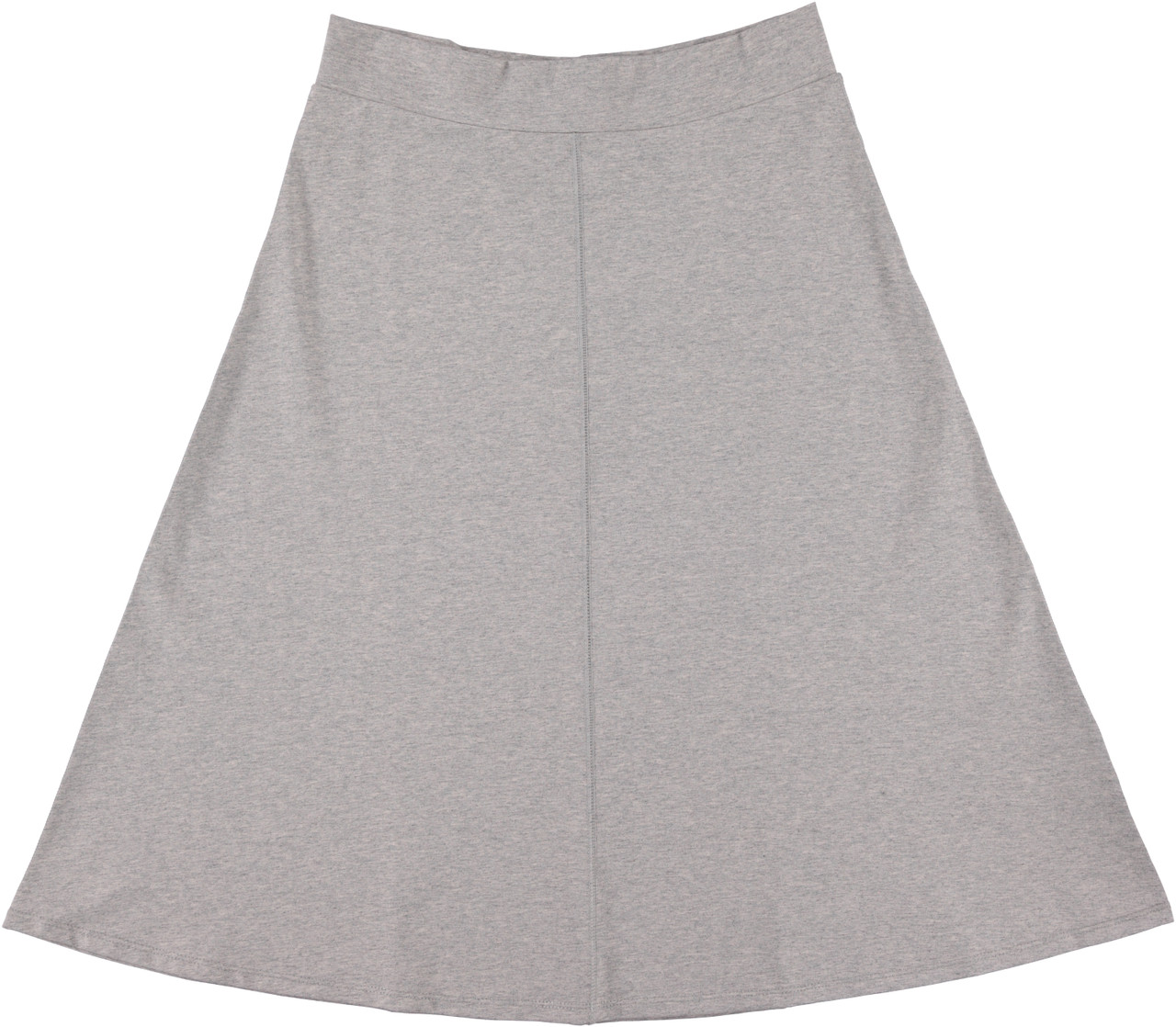 Womens 25/27 Inches Soft Cotton A-line Skirt - Double Header USA