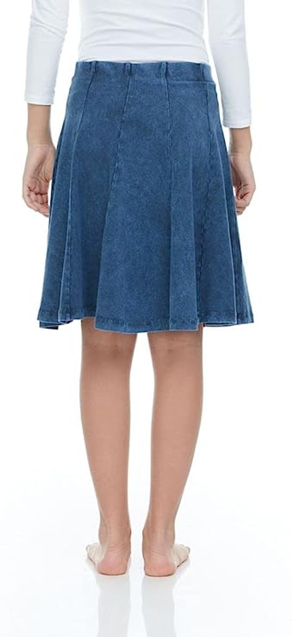 【U LAN】stone washing pocket miniskirt Union Denim Carpenter Skirt in Stonewash Blue | Vans