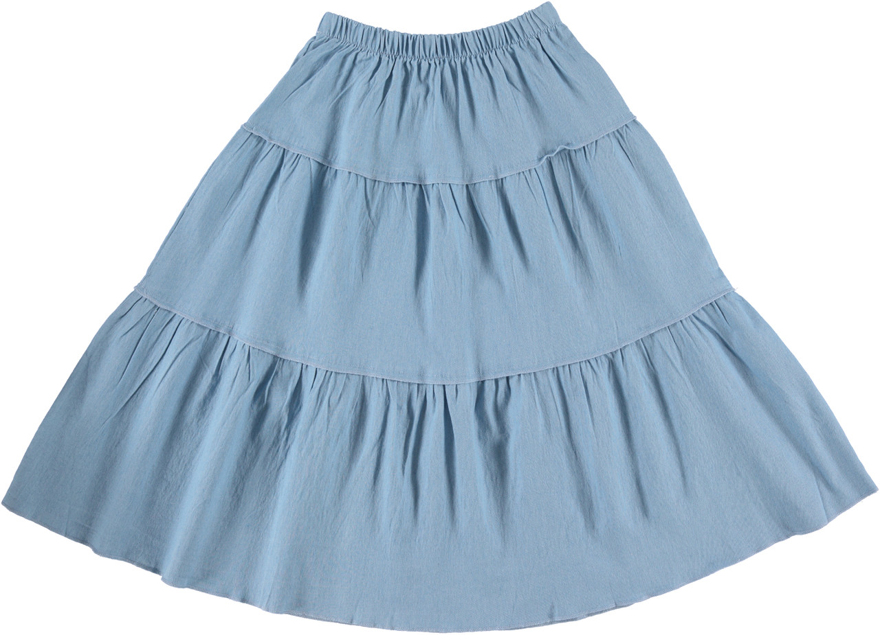 Girls 3-Layer Skirt