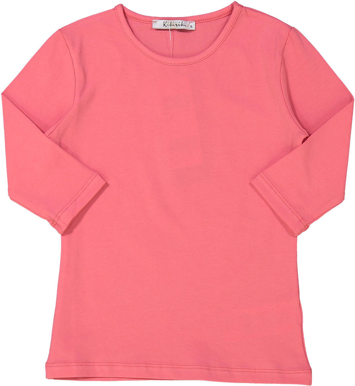 kikiページ Kiki Riki Girls 3/4 Sleeve Cotton Shell - Double Header USA