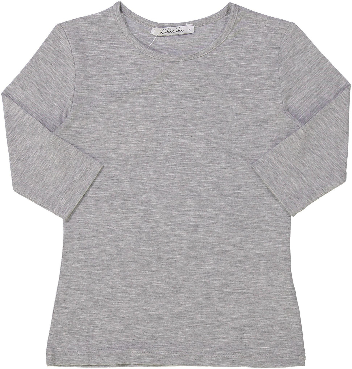 kikiページ Kiki Riki Girls 3/4 Sleeve Cotton Shell - Double Header USA