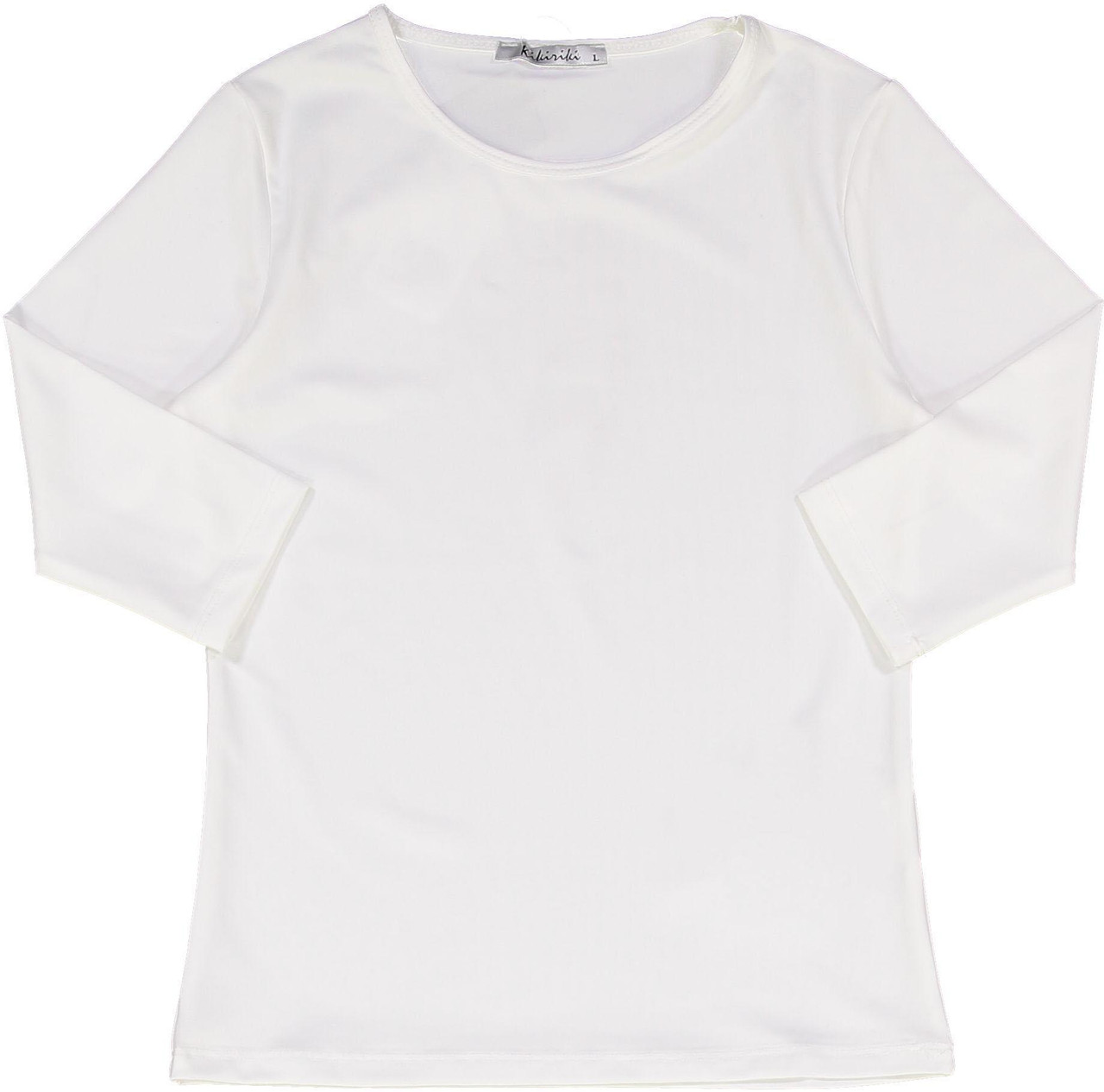 Kiki Riki Girls 3/4 Sleeve Lycra Shell - Double Header USA