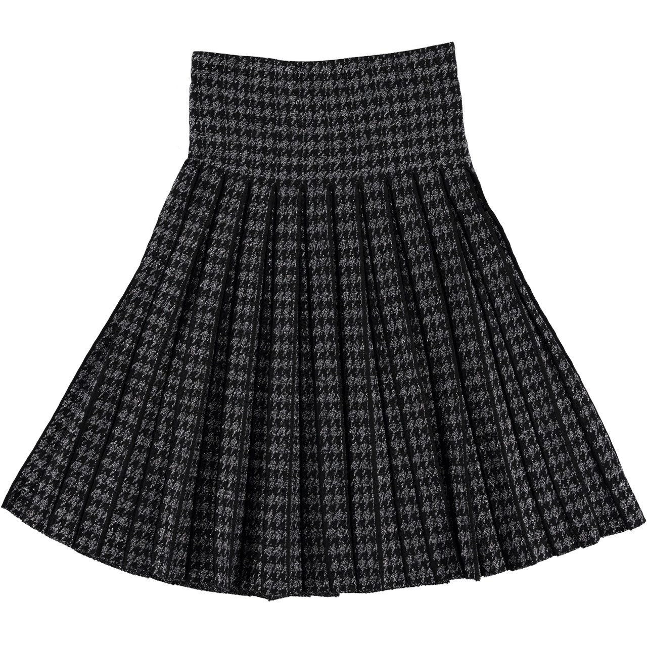 Womens/Teens 25/27 Inches Knit Pleated Skirt - Double Header USA