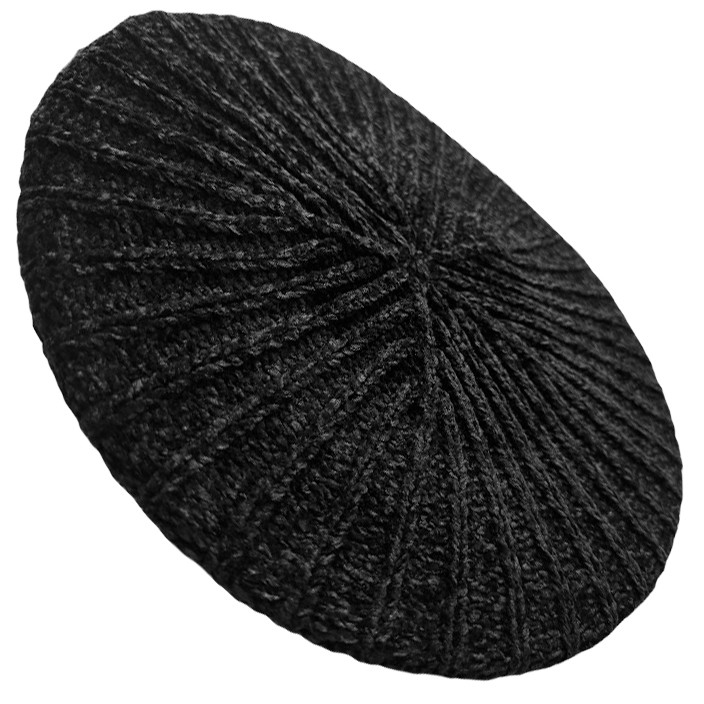 Chenille Wide Ribbed Knit Snood - Double Header USA
