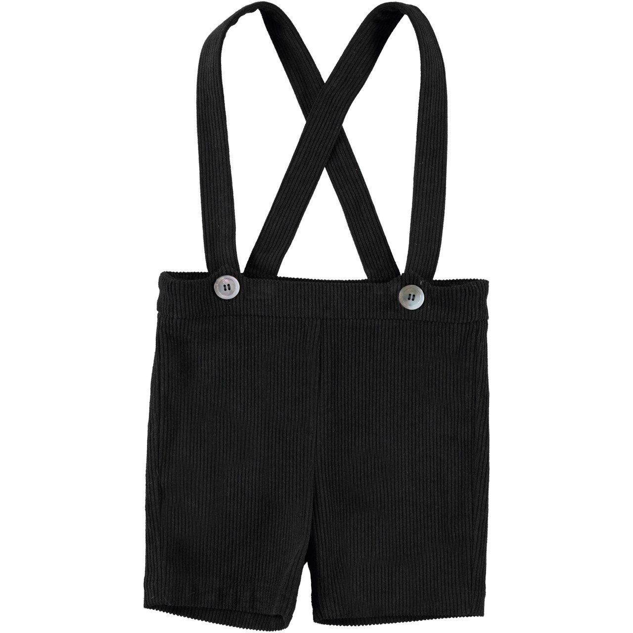 Corduroy Suspender Shorts - Double Header USA