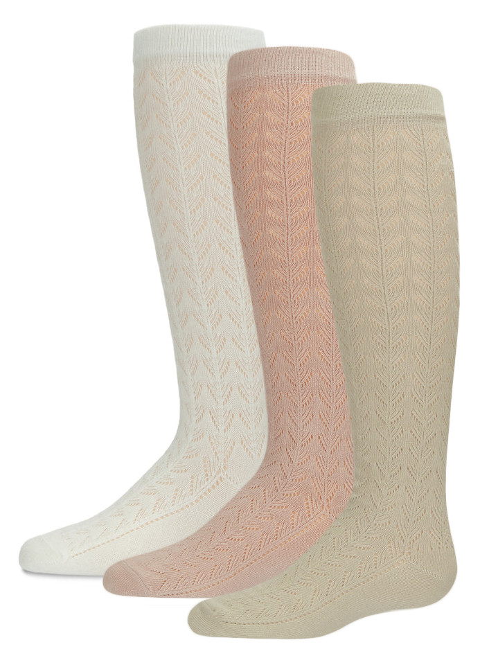 Wholesale Girls Knee High Socks in Black main image 0