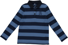 Boys Rugby Striped Polo
