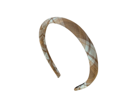 Girls Gingham Skinny Headband (B10-2-4038)