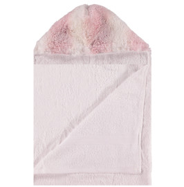 White / Arctic Chinchilla Rosewater Towel