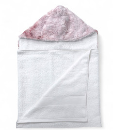 White / Tie Dye Rosewater Towel