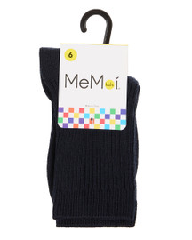 Boys/Girls Thin Ribbed Crew Sock
