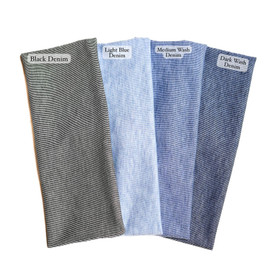 The Denim Stretch Headbands