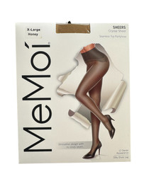 Crystal Sheer Seamless Top Pantyhose