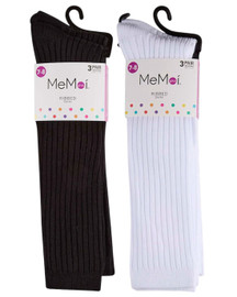 Ribbed 3Pair Pack Socks