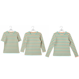 Multi Stripe Top - Double Header USA