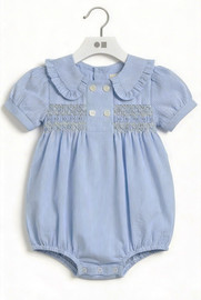 Cotton Striped Romper