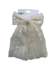 Tulle Bow Hair Clip