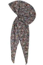 Ruffle Green Garden Floral Tichel