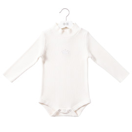 Crown Mockneck Onesie
