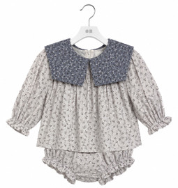 Flannel Floral 2pc Set