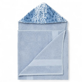 Dusty Blue / Fawn Bluebell Towel