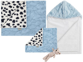 Delore Baby Luxe Sky Blue / Dalmation Set