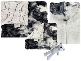 Delore Marble Black / Luxe Crackle Titan Set