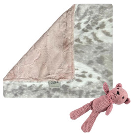 Siberian Leopard Silver / Luxe Ice Pink Lovey