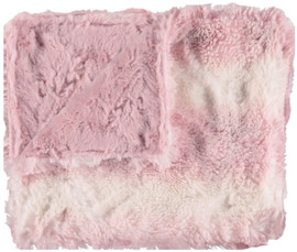 Arctic Chinchilla Rosewater / Luxe Rosewater Blanket