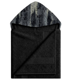 Black / Fox Charcoal Towel
