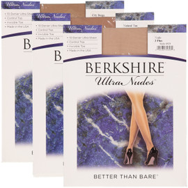 Berkshire Womens Ultra Nudes Control Top Pantyhose