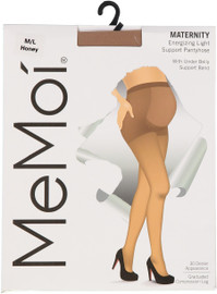 Memoi Maternity 12 Denier Sheer Stockings MA-401 – Head Shoulders Toes &  Bows