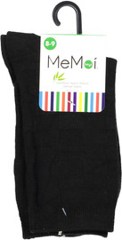 Memoi Boys Bamboo Checkerboard Dress Socks - MK-181