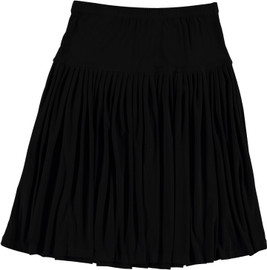Womens 25.5' Gathered Pleat Slinky Skirt
