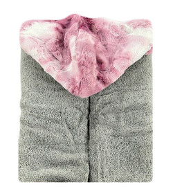 Grey/Marble Berry Hooded Towel
