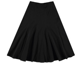 Women's 27 Inch Cotton Panel Skirt