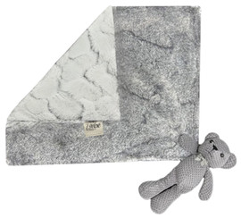 Heather Luxe Gray /Luxe Crackle Titan Lovey