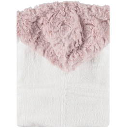 White & Luxe Cuddle Rosewater Hooded Towel
