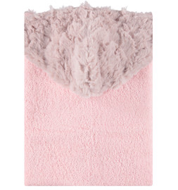 Ligth Pink & Luxe Cuddle Tuscany Rosewater Hooded Towel