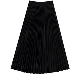 Women's Shimmer Pleated Skirt 