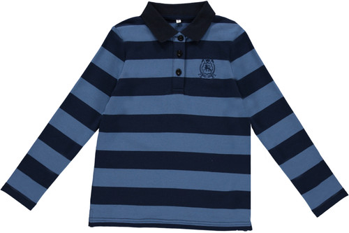Boys Rugby Striped Polo