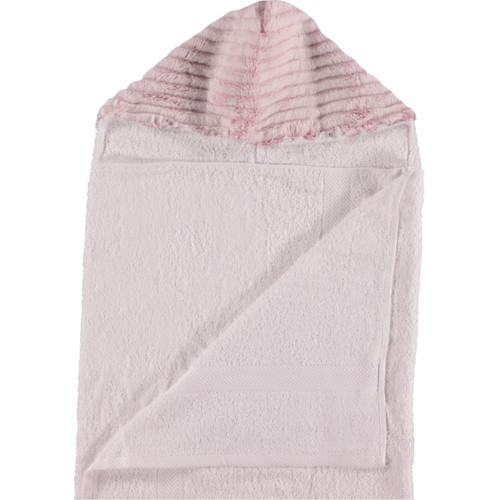 White / Frosted Ziggy Mauve Towel