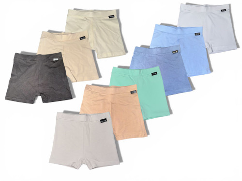 Kids Flat Slimfit Cotton Shorts