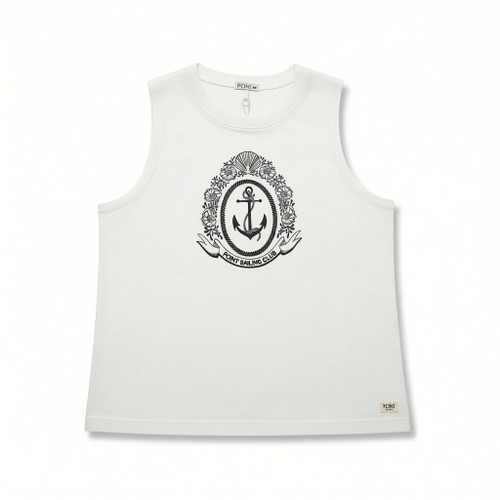 Point Graphic Cotton Tank