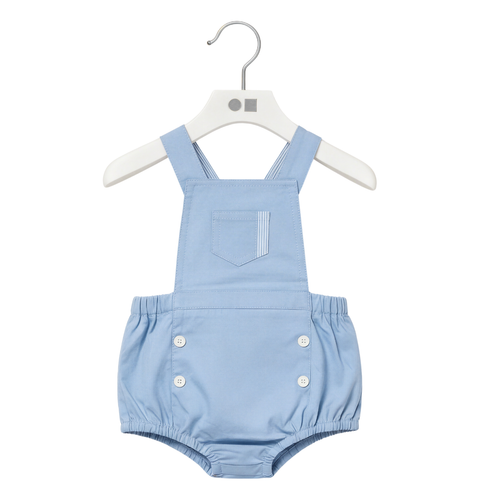 Striped Suspender Shorts