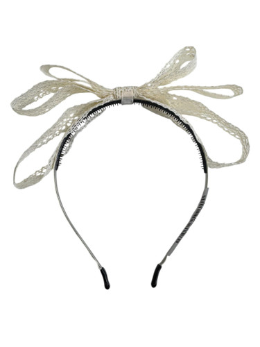 Crochet Triple Bow Headband