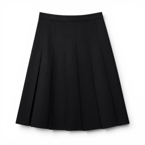 Wooly A-line 27 Inches Skirt