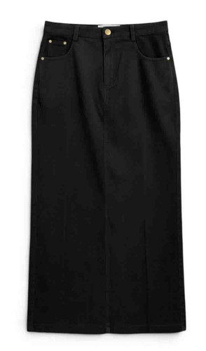 Corduroy Straight 35 Inches Skirt